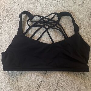 Lululemon Black Free To Be Wild Bra